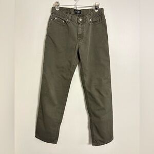 Ralph Lauren Olive Green  Saturday Jeans Size 4
